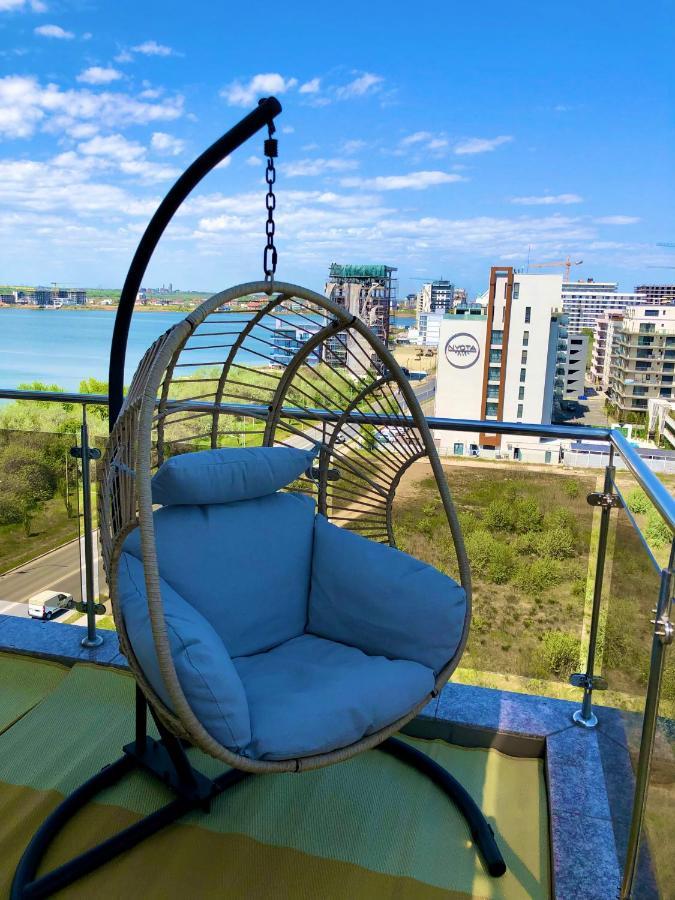 Aqua Vista Nuba - Vedere Top La Mare Si Lac - Apartament 2 Camere Summerland - Mamaia Мамая Екстериор снимка